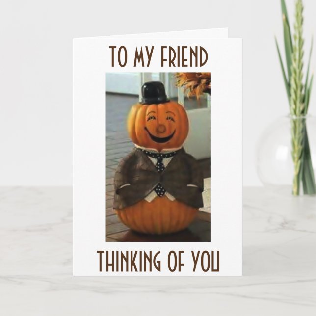 SPECIAL TIME TO BE "THAKFUL"/YOU MAKE ME THANKFUL THANK YOU CARD (Front)