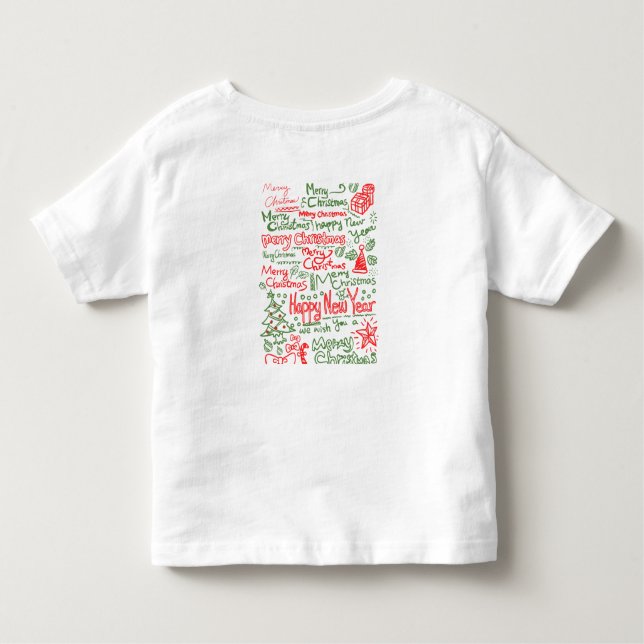Special Toddler Tops for the New Year & Christmas! (Back)