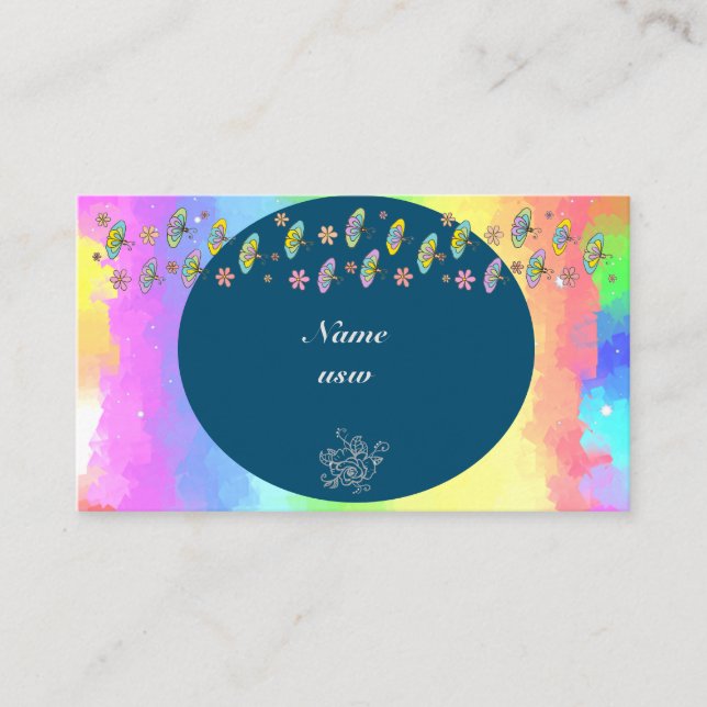 special visitor card (Front)