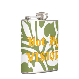 Special wedding event courage vision hip flask