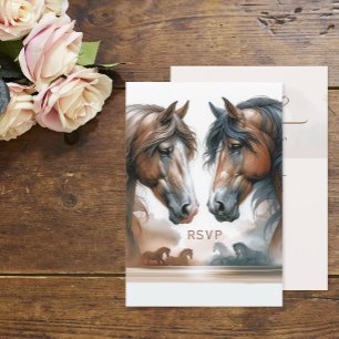 Special Wedding Vertical RSVP Response Card