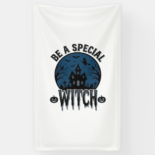 Special Witch Halloween Vintage Engraving Design_1 Banner