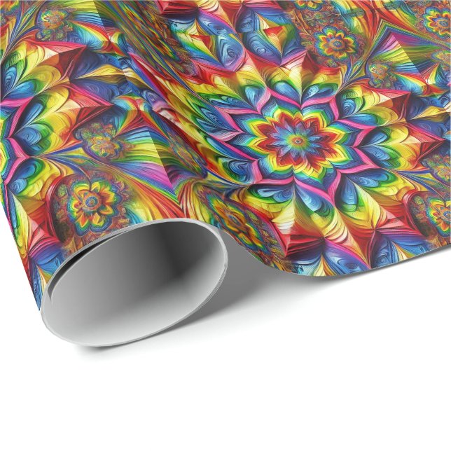 Special wrapping paper with LGBTQ Colours (Roll Corner)