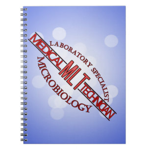 SPECIALIST LAB MLT MICROBIOLOGY MEDICAL LAB TECH SPIRAL NOTEBOOK