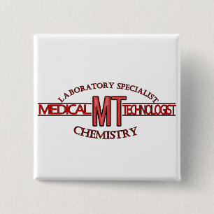 SPECIALIST LAB MT CHEMISTRY MEDICAL LABORATORY 15 CM SQUARE BADGE