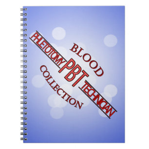 SPECIALIST PBT PHLEBOTOMY TECH BLOOD COLLECTION SPIRAL NOTEBOOK