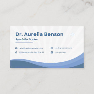 Specialist Physician & Patient Care Expert Business Card