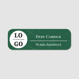 Specialist Staff Name Tag Custom Logo Pin