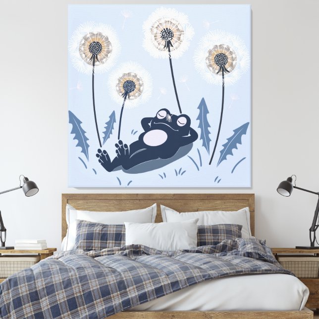 Speciality Mug Canvas Print (Insitu(Bedroom))