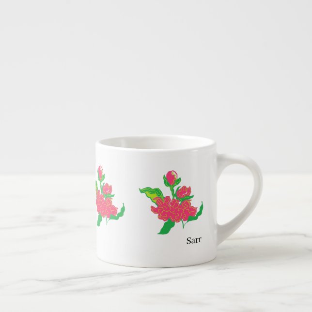 Speciality Mug : Japanise Flower (Right)