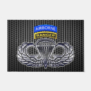 Specially Designed Airborne Ranger Commemorative Doormat