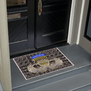 Specially Designed Airborne Ranger Commemorative Doormat