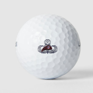 Specially Designed Beret on Airborne Wings s Golf Balls