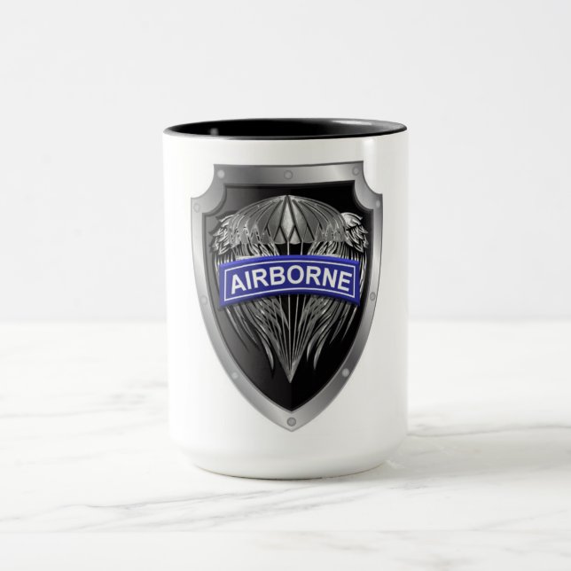Specially Designed Winged Angelic Winged Airborne Mug (Center)
