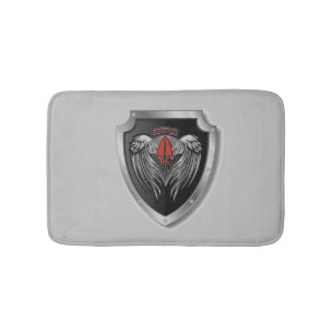 Specially Designed Wings Special Ops Patch Bath Mat