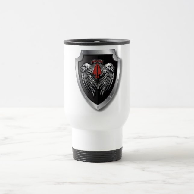 Specially Designed Wings Special Ops Patch Travel Mug (Center)
