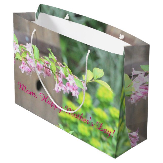 Specially For Mother's Day Large Gift Bag (Back Angled)