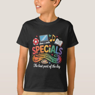 Specials Crew Teacher Tribe Team Back To Primary S T-Shirt