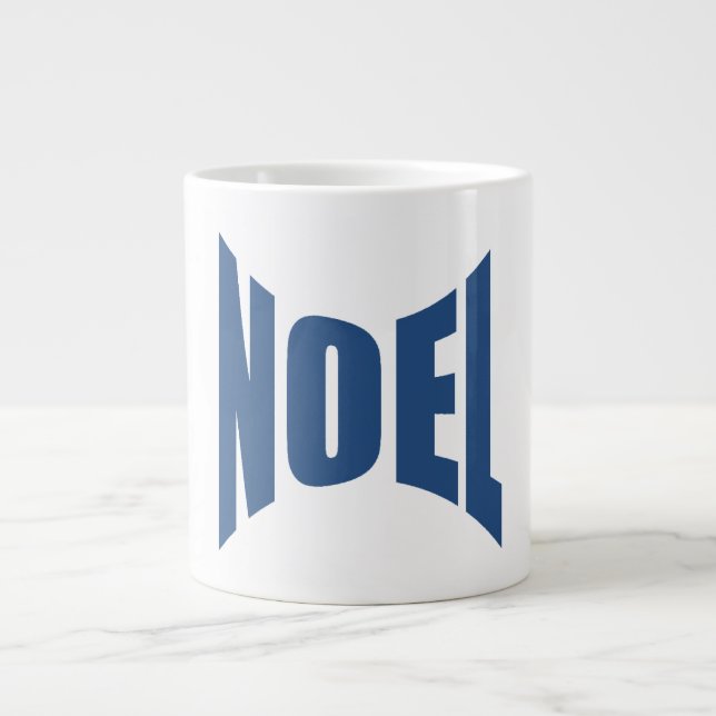 Specialty Jumbo White Christmas Mug (Front)
