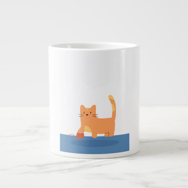 Specialty Mug cat play (Front)