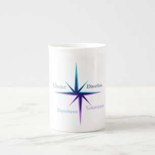 Specialty Mug / Everyday symbols porcelain Mug
