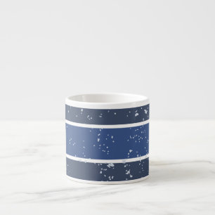 Speckled Blue & White  Espresso Cup