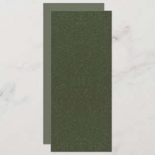Speckled Moss Green Flat Event Program – Customize Programme