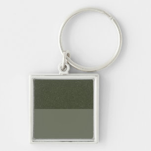 Speckled Moss Green Keychain – Customisable
