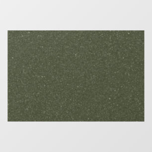 Speckled Moss Green Window Cling – Customisable