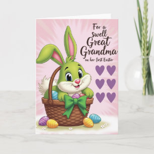 Speckled Oval Springtime Card