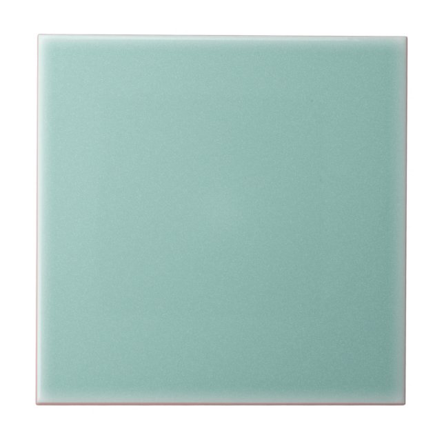 Speckled Robin's Egg Blue (Ceramic Tile) Tile (Front)