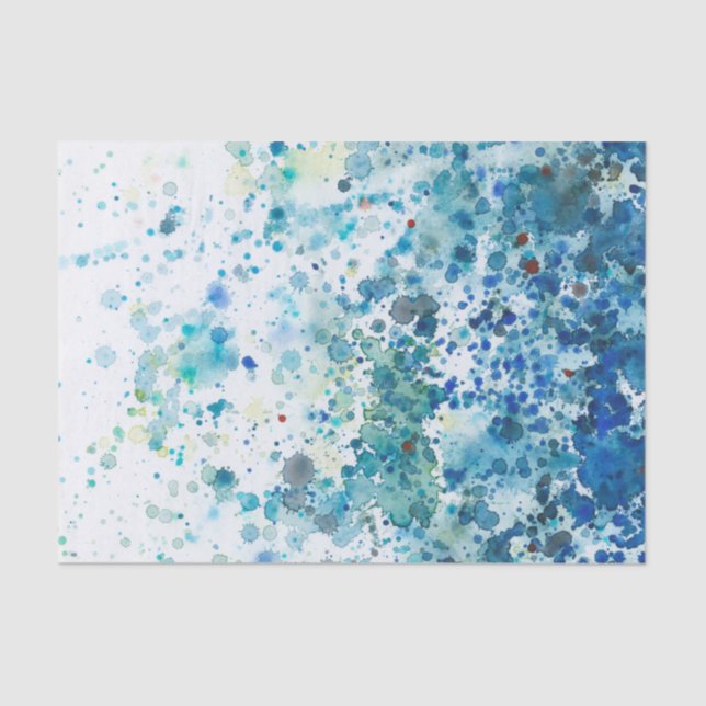 Speckled Sea I Tissue Paper (Front)