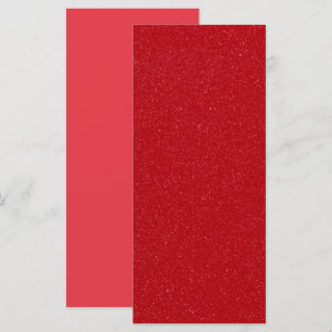 Speckled Tomato-Red 4×9 Flat Card – Customisable
