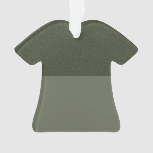 Speckled Top Duo-Tone T-Shirt Ornament – Customise