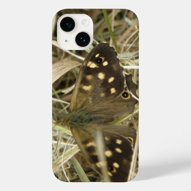 Speckled Wood Butterfly Case-Mate iPhone Case (Back)