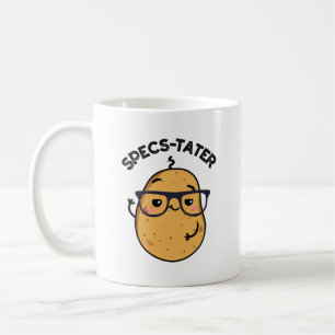 Specs-tater Funny Potato Spectacle Pun  Coffee Mug
