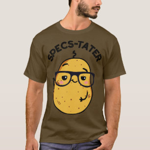 Specstater Funny Potato Spectacle Pun T-Shirt