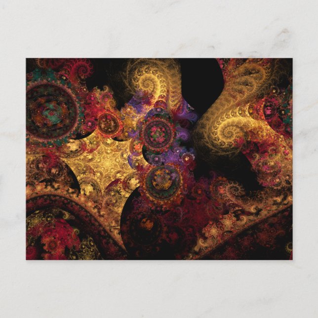 Spectacle Fractal Postcard (Front)