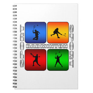 Spectacular Badminton Notebook