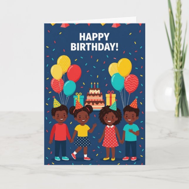 Spectacular Birthday Card (Front)