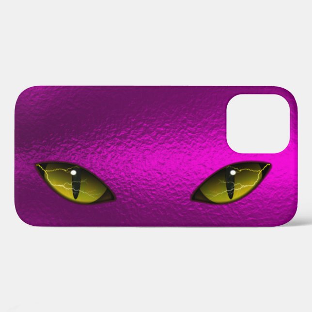 Spectacular Cat’s Eye Lightning Design Case-Mate iPhone Case (Back (Horizontal))