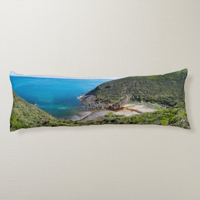 Spectacular coastal views body cushion (Back)