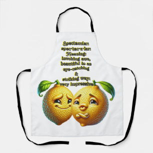 Spectacular: Defintion spec·tac·u·lar Apron