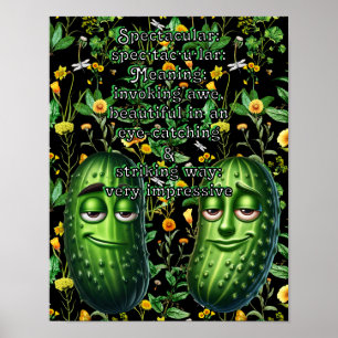 Spectacular: Defintion spec·tac·u·lar Poster