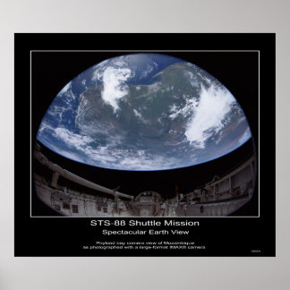 Spectacular Earth View – STS-88 Sh... Poster
