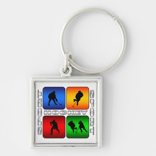Spectacular Hockey Key Ring (Front)