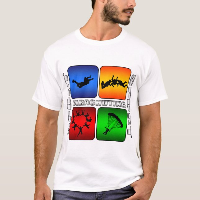 Spectacular Parachuting T-Shirt (Front)