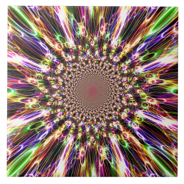 Spectacular Rainbow Tile (Front)