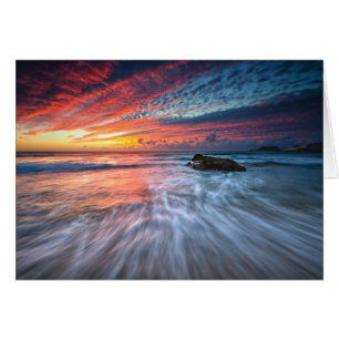 Spectacular Sunset Stone Beach, El
