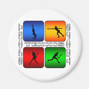 Spectacular Tennis (Female) Magnet